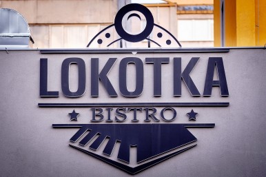 Cedule Bistro Lokotka - restaurace České Budějovice